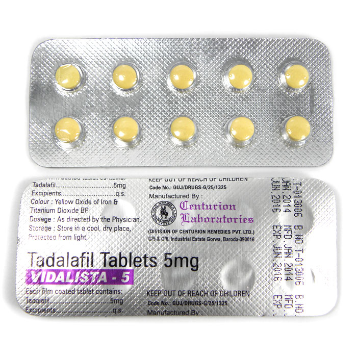 VIDALISTA (generic cialis) 5mg X 40 tablets - DIRECT MED AUSTRALIA